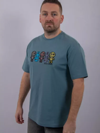 Wrong Friends franklin t-shirt blue