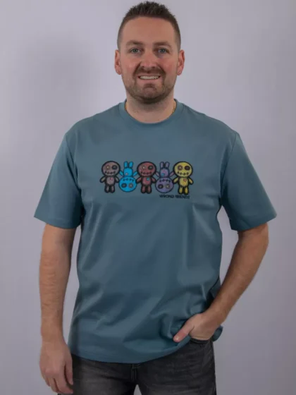 Wrong Friends franklin t-shirt blue