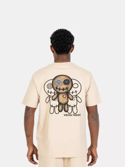 Wrong Friends maupin t-shirt beige