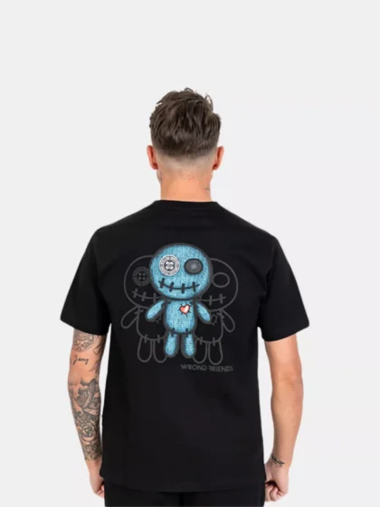 Wrong Friends maupin t-shirt black