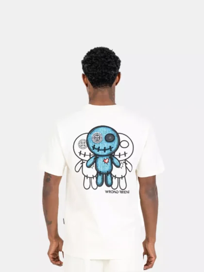 Wrong Friends maupin t-shirt coconut white