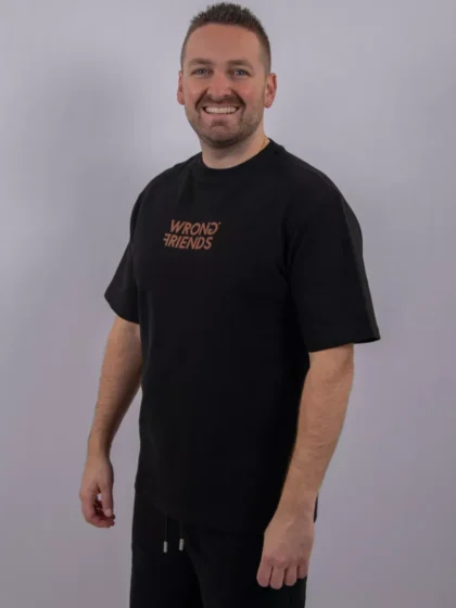 Wrong Friends santiago t-shirt black