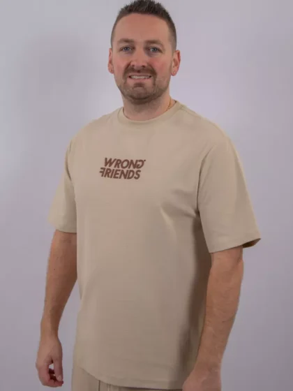 Wrong Friends santiago t-shirt sand