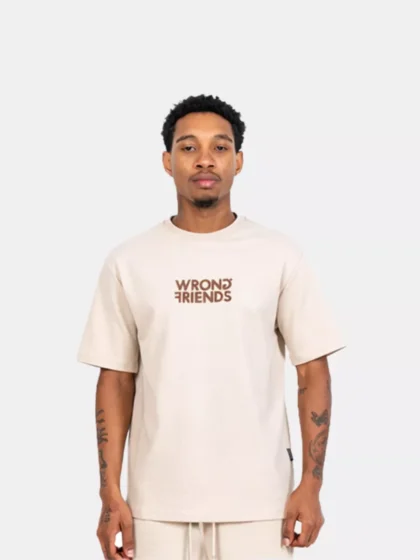 Wrong Friends santiago t-shirt sand