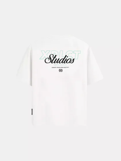 XPLCT destiny tee off white