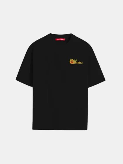 XPLCT flowers tee black