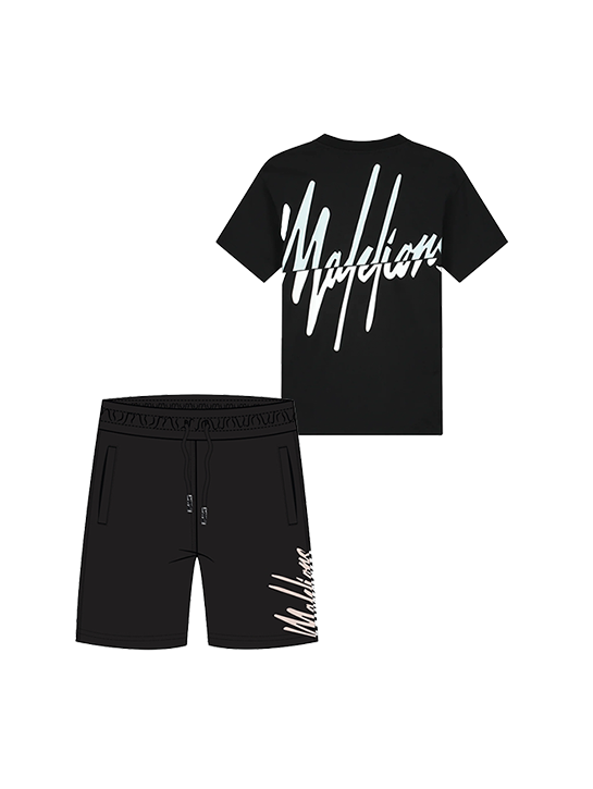 Malelions Oversized Split Set Black 1 Malelions Oversized Split Set Black