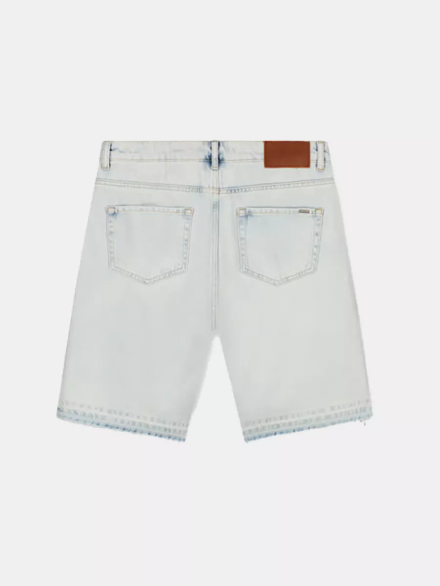 Croyez CD2 Stepped Hem Shorts 2 Croyez cd2 Stepped Hem shorts light blue
