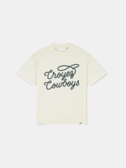 Croyez cowboys t-shirt off-white
