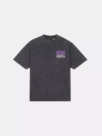 Croyez entrepreneur t-shirt acid wash