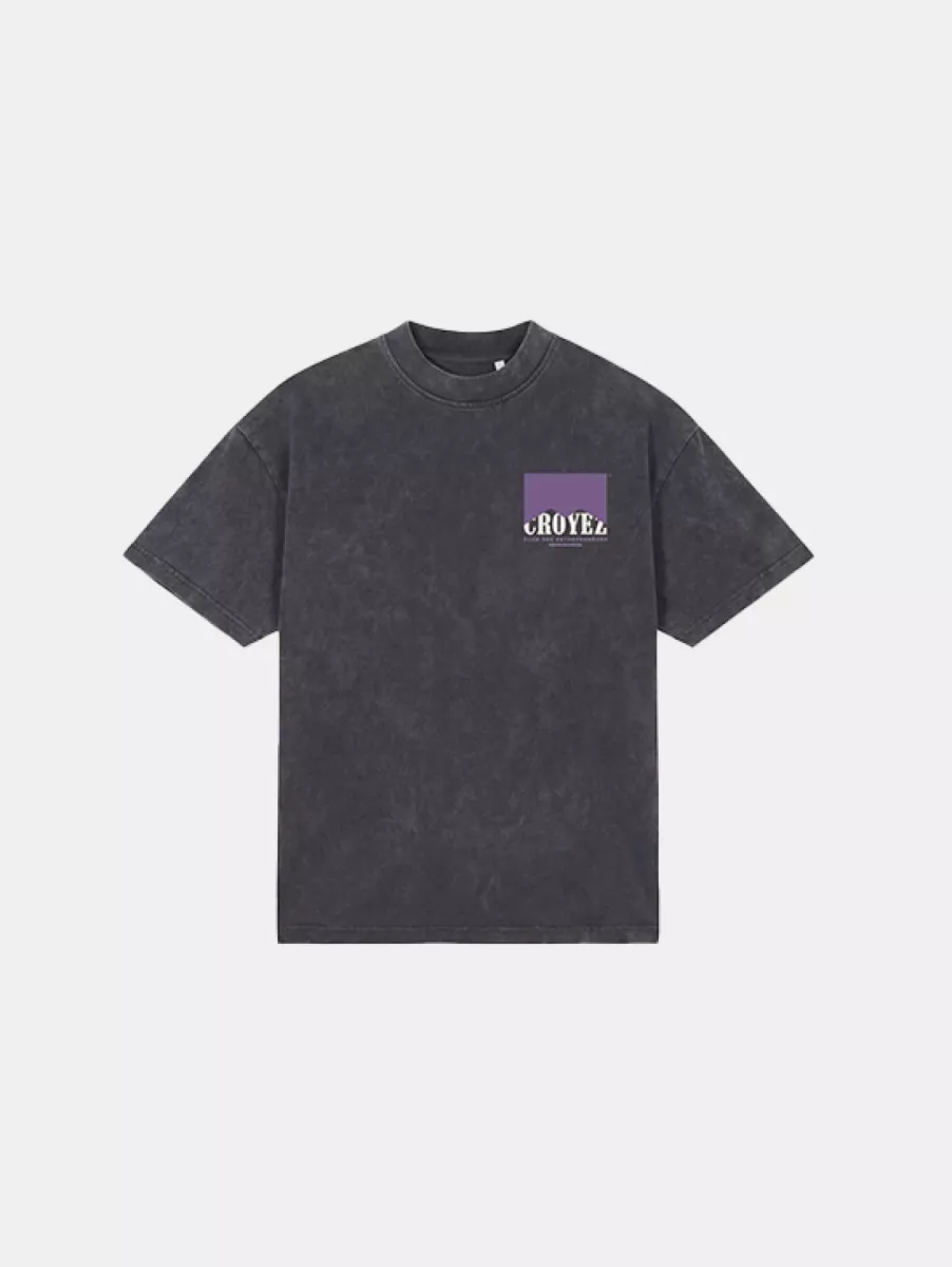 Croyez Entrepreneur T-Shirt 1 Croyez entrepreneur t-shirt acid wash