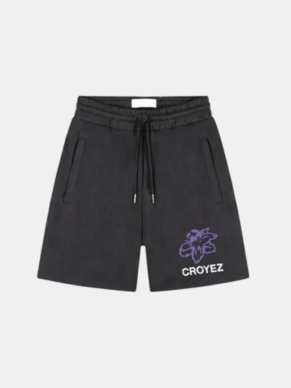 Croyez gardener shorts acid wash