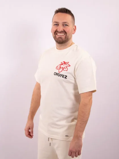 Croyez gardener t-shirt off-white