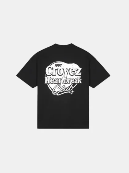 Croyez heartbreak club t-shirt black