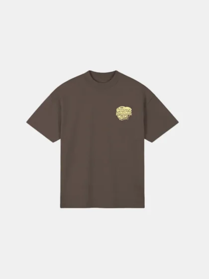 Croyez heartbreak club t-shirt washed brown