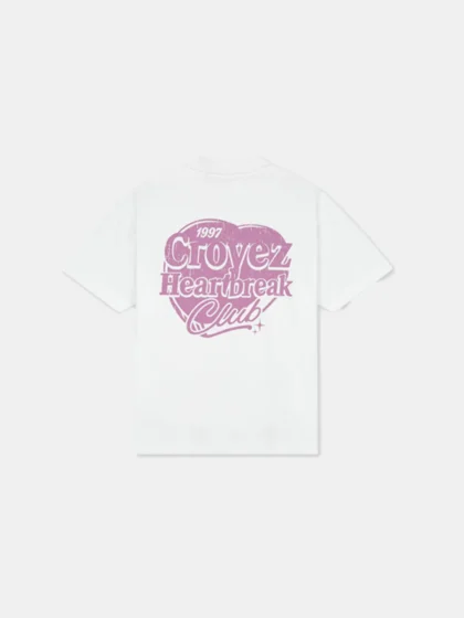 Croyez heartbreak club t-shirt white