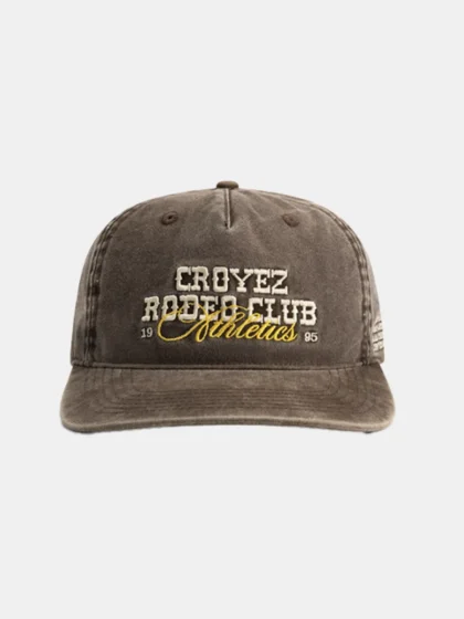Croyez rodeo cap washed brown