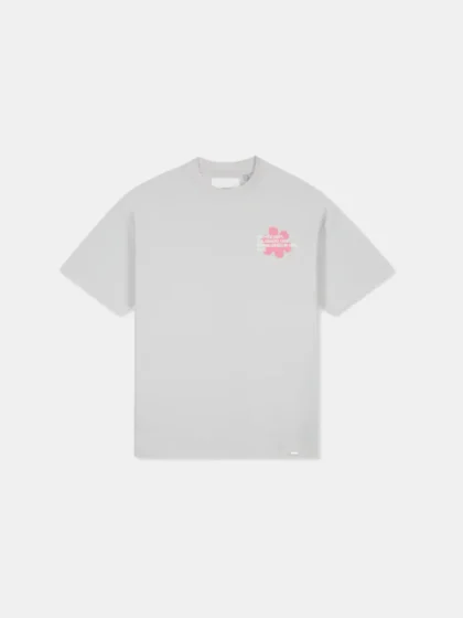 Croyez silhouette t-shirt light grey