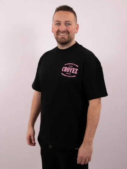 Croyez stamp t-shirt black