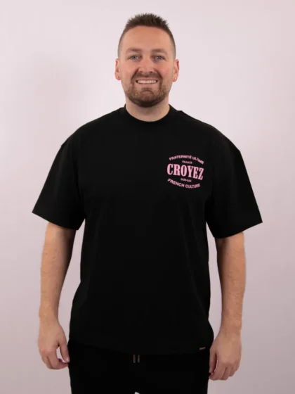 Croyez stamp t-shirt black