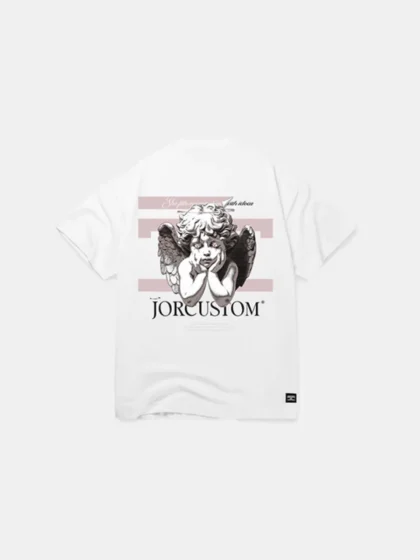 Jorcustom angel2.0 t-shirt white-acidgrey