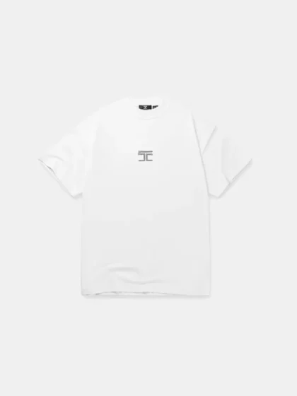Jorcustom artist t-shirt white-acidgrey