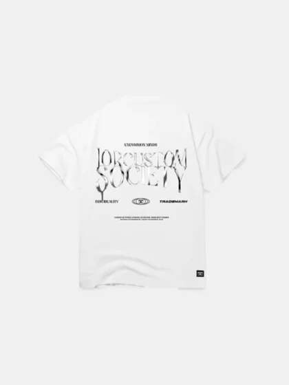 Jorcustom uncommonminds t-shirt white-black