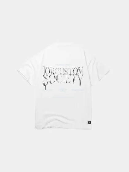 Jorcustom uncommonminds t-shirt white-lightblue