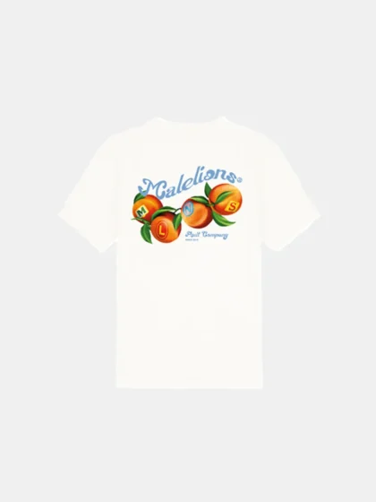 Malelions fruit company t-shirt off-white