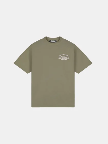 Malelions marina t-shirt dark sage