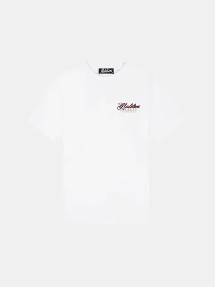 Malelions society t-shirt white