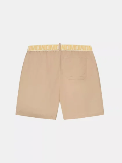 Malelions venetian swim shorts light taupe