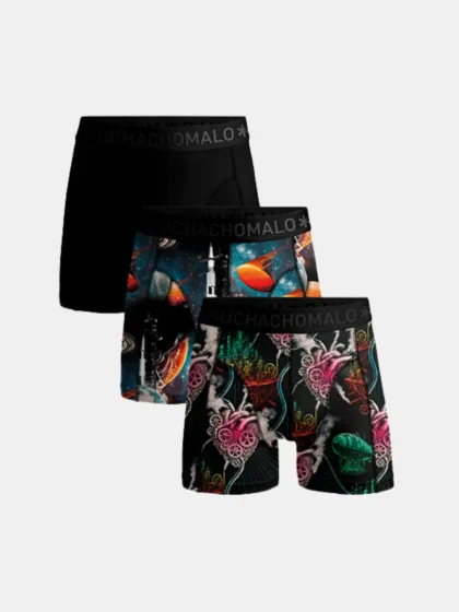 MUCHACHOMALO modernage1010-07 print/print/black