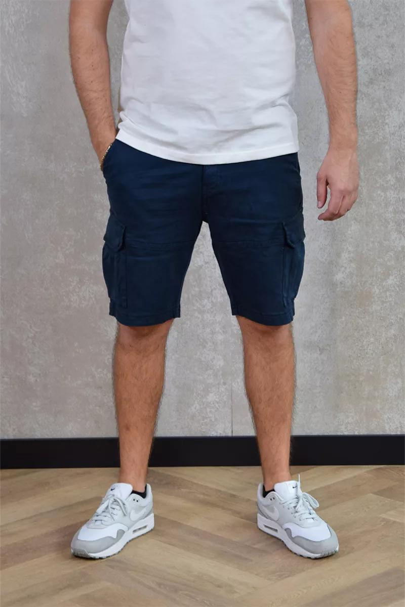 Pure Path Garment Dye Cargo Short 1 Pure Path 24010508 07 navy