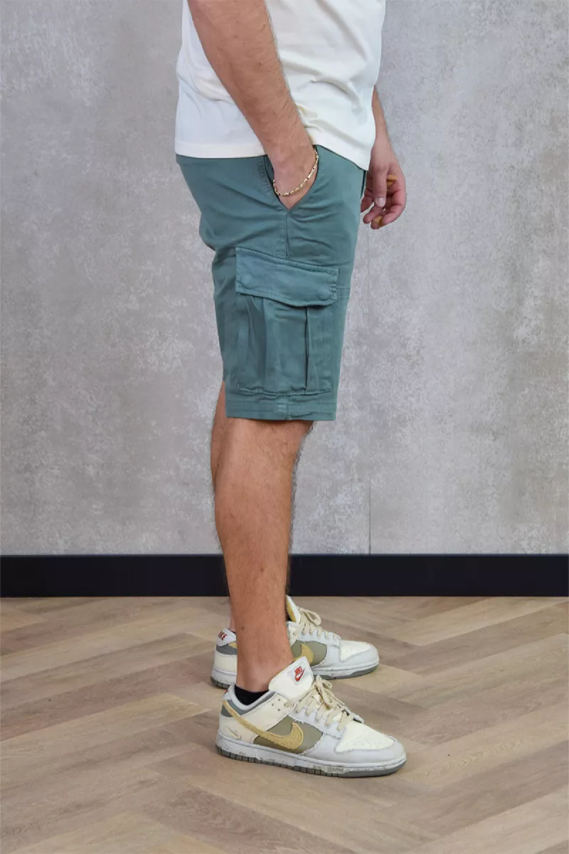 Pure Path Garment Dye Cargo Short 2 Pure Path 24010508 76 faded green