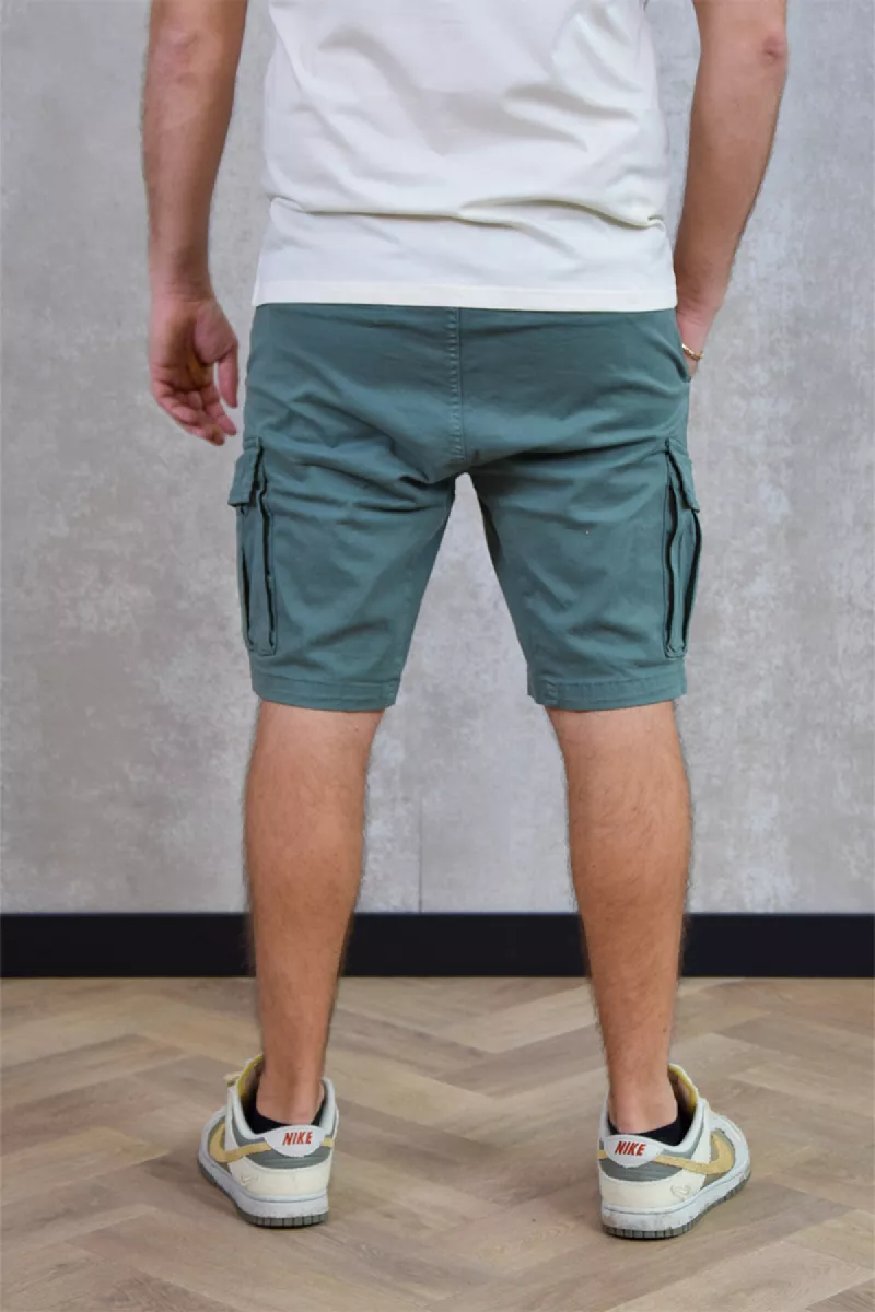 Pure Path Garment Dye Cargo Short 3 Pure Path 24010508 76 faded green