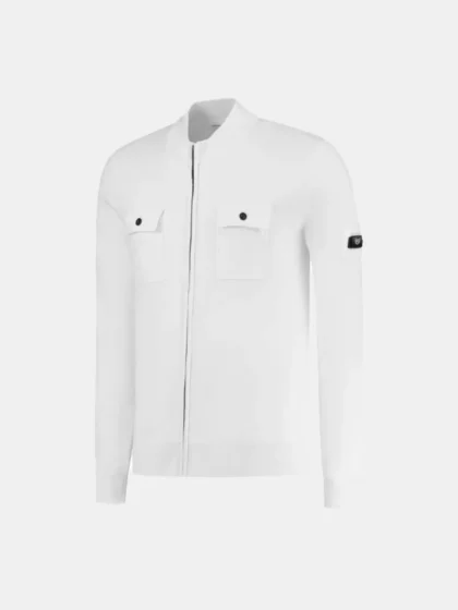 Quotrell fromanteel knitted vest ecru