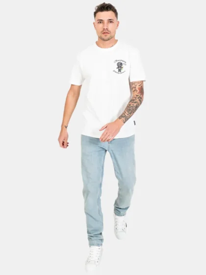 Wrong Friends tulsa t-shirt coconut white