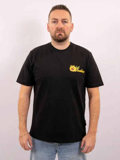 XPLCT flowers tee black