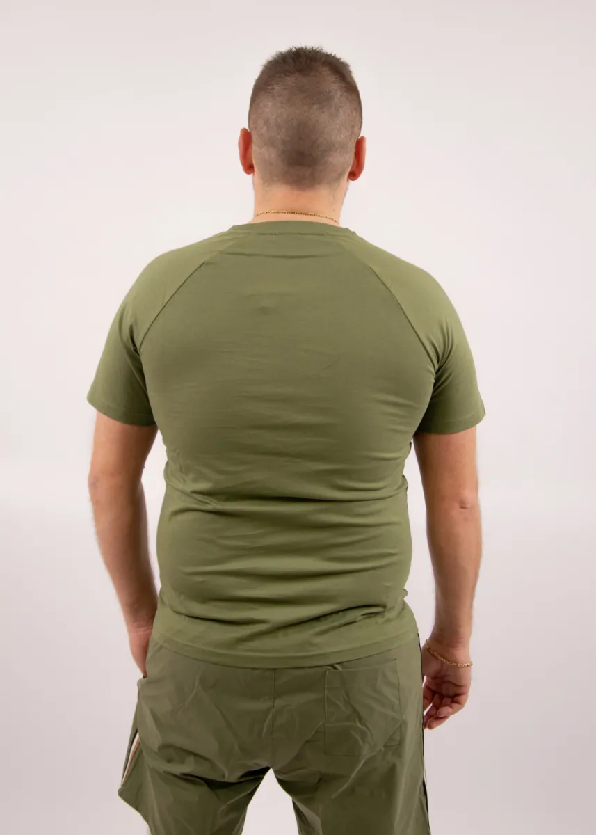BOSS T-Shirt RN Slim Fit 4 BOSS 50517970 351 open green