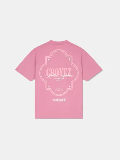 Croyez archive t-shirt mauve