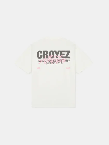 Croyez athletics t-shirt cream