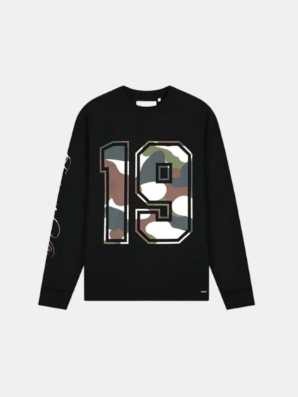 Croyez camo longsleeve black