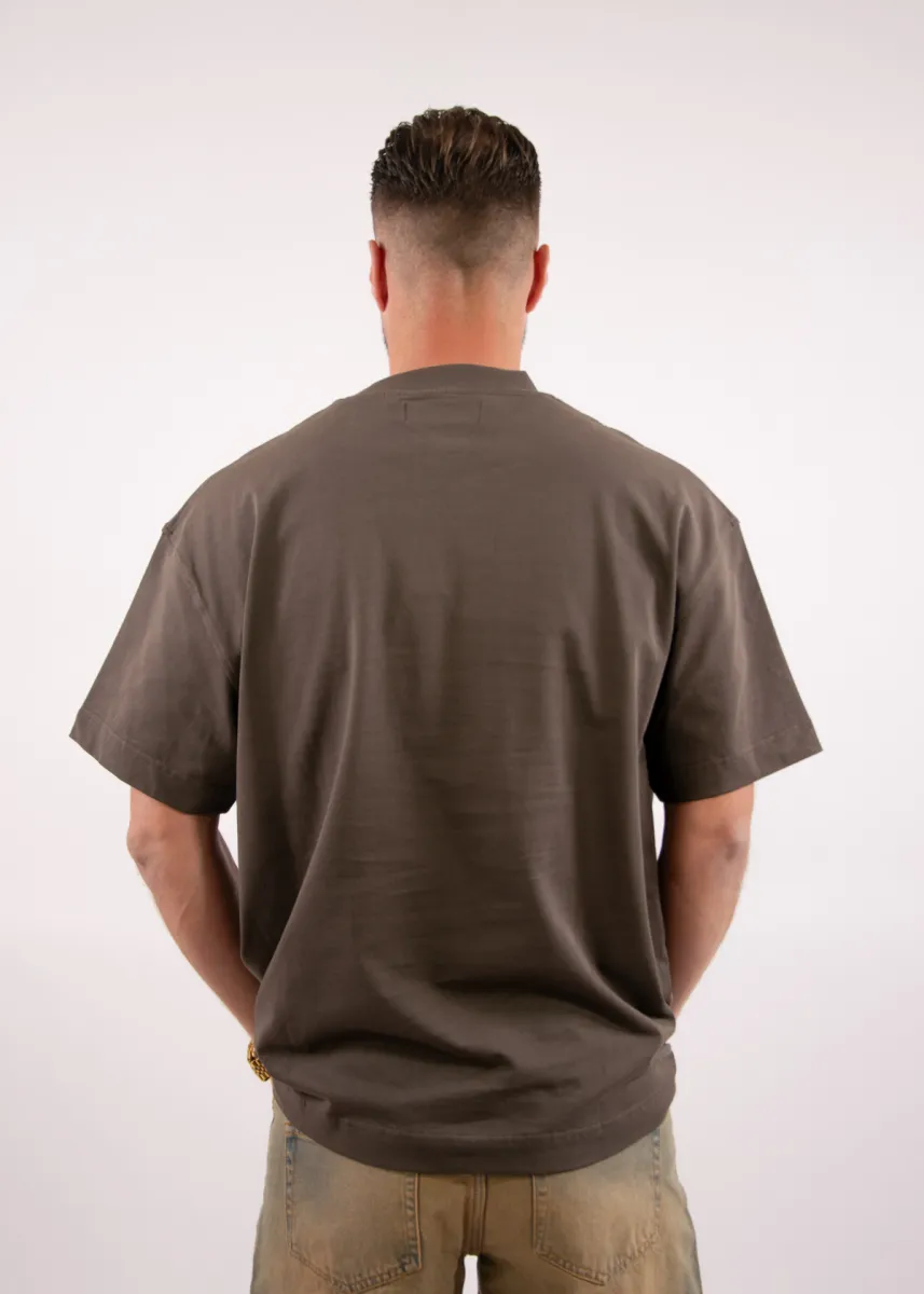 Croyez Cowboys T-Shirt 5 Croyez cowboys t-shirt washed brown