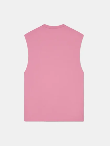 Croyez cutout heart sleeveless t-shi mauve