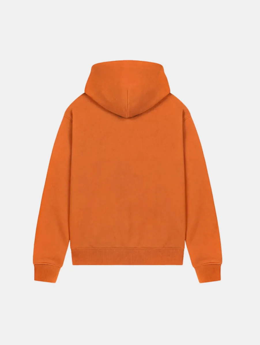 Croyez Etiquette Zip Hoodie 2 Croyez etiquette zip hoodie orange