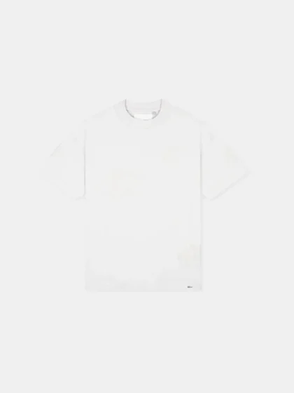 Croyez initial flowers t-shirt light grey