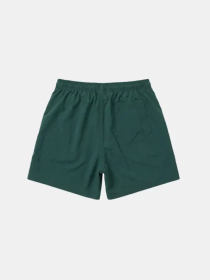 Croyez overlay fraternite swim shorts forest green