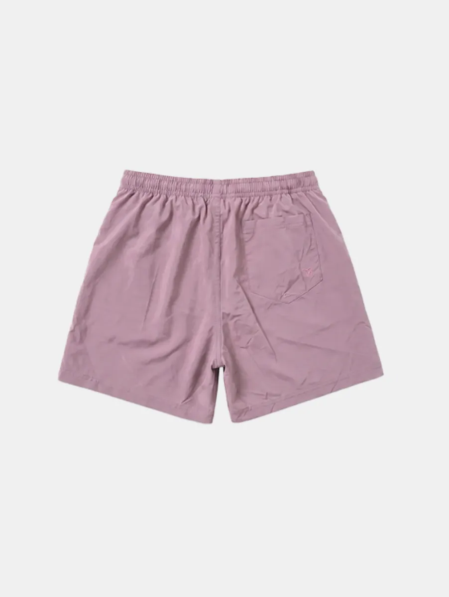 Croyez Overlay Fraternite Swim Shorts 2 Croyez overlay fraternite swim shorts mauve
