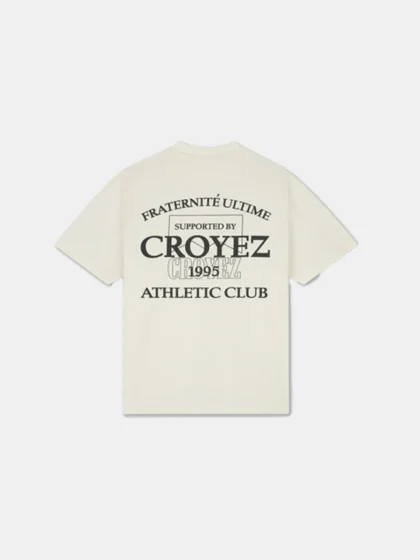 Croyez overlay fraternite t-shirt off-white